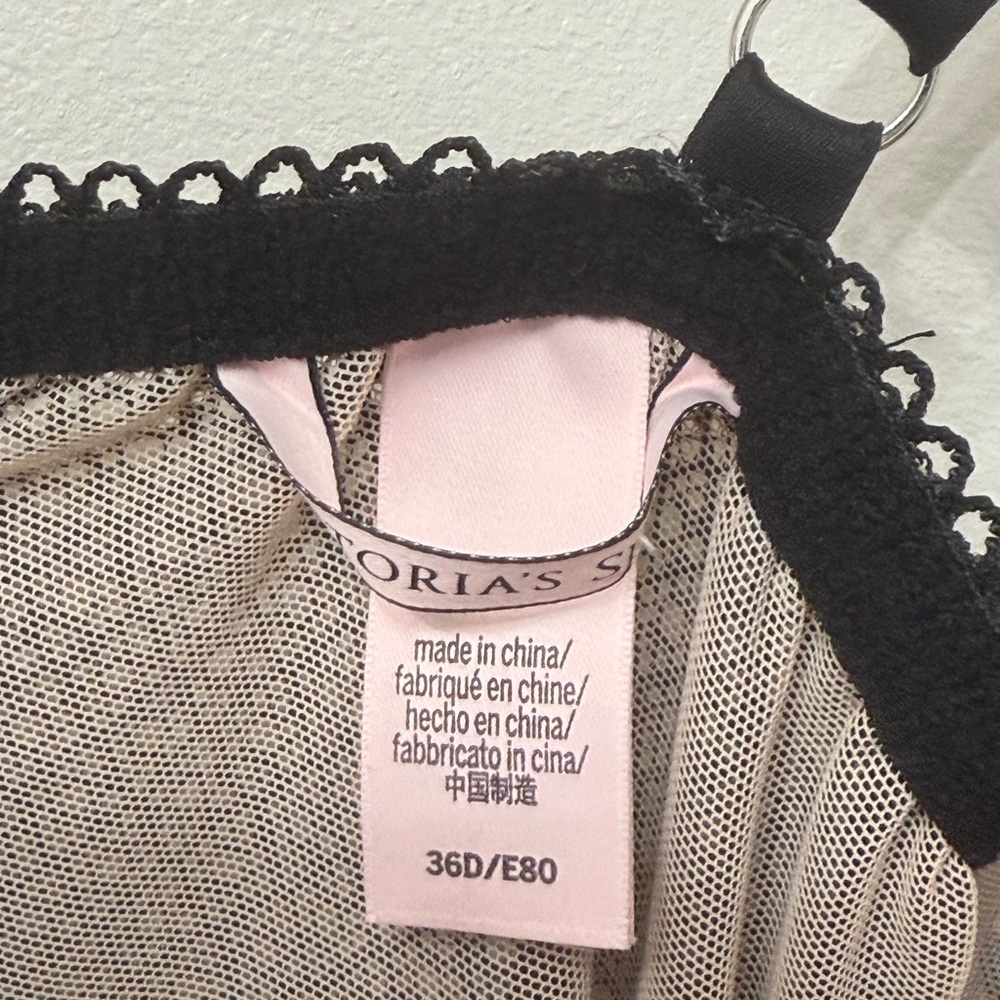Victorias Secret Black Lace Bustier Top - Picture 6 of 7